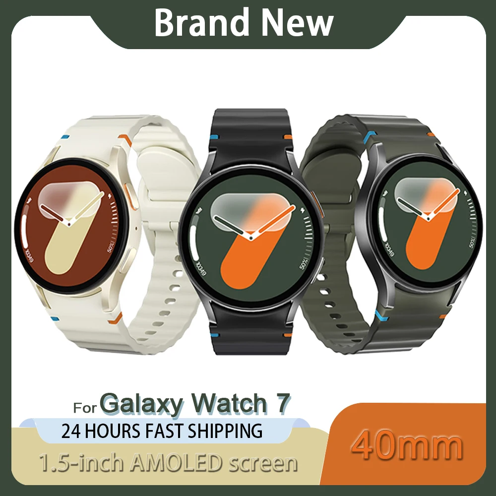 

2025 Classic For Samsun Watch 7 Women GPS Motion Track NFC AMOLED Display Heart rate Bluetooth Call IP68 Waterproof Watch Men