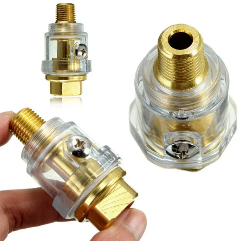1pcs 1/4NPT Pneumatic Grinder Part lubricator oiler brass material