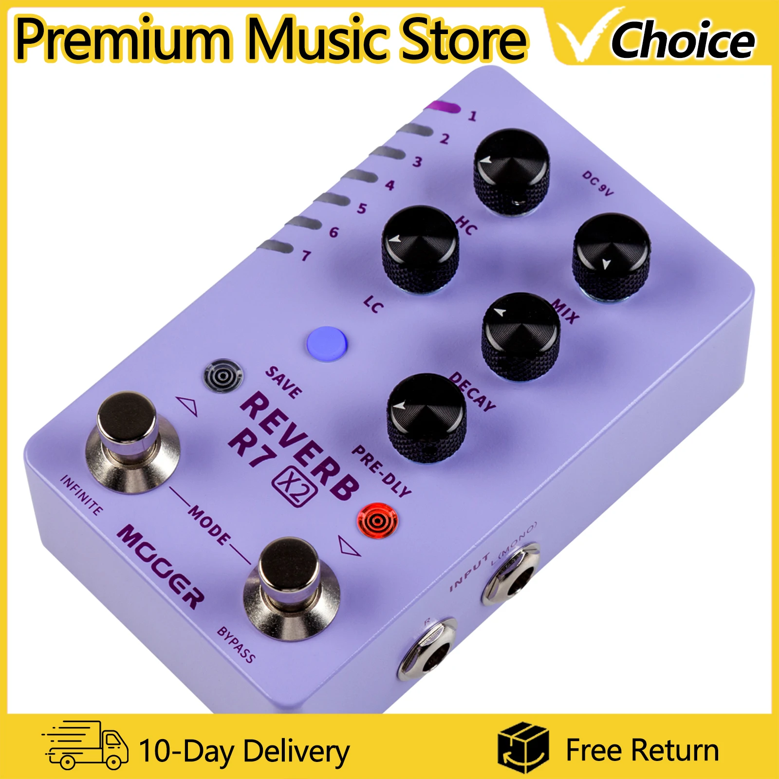 Mooer R7 X2 Reverb …