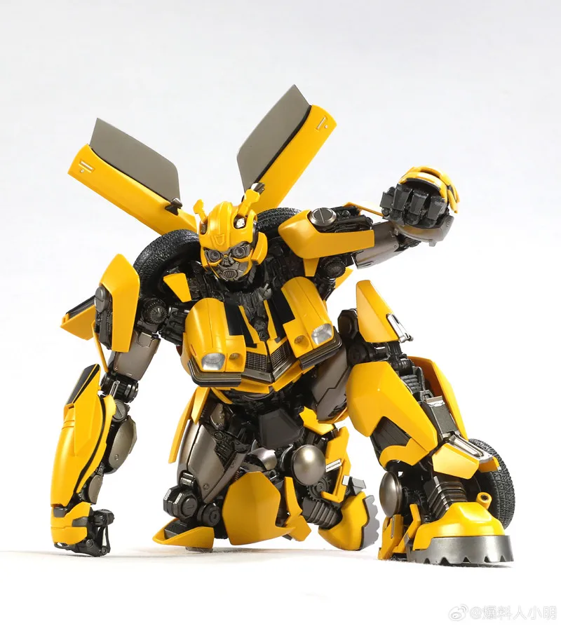 In Stock MD003 Bumblebee Movable Model Toy Deformation Toy  DLX Proportion Transformers: Rise of the Beasts Alloy Skeleton