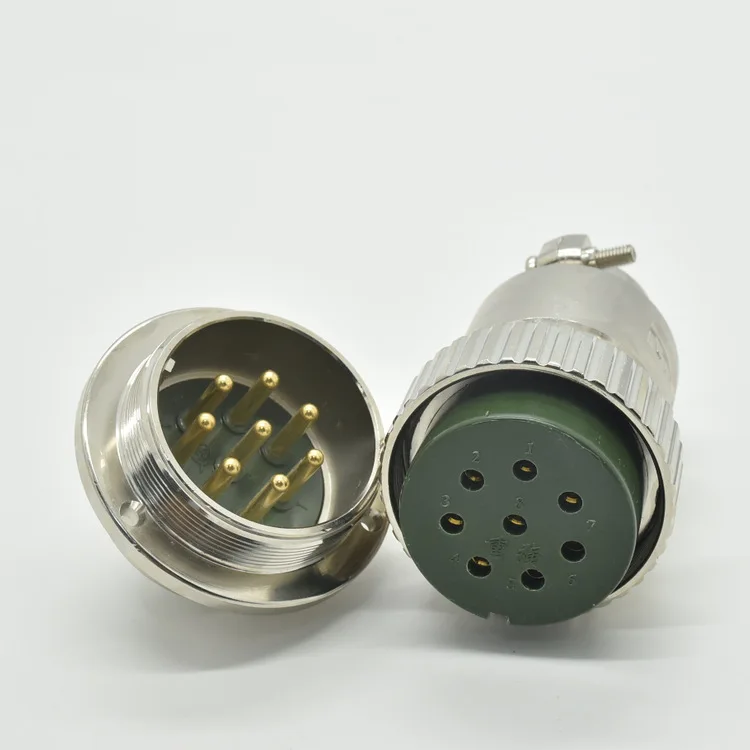 

NCS-508-P Circular Connector Matched with NCS-508-R Aviation Plug - Replacement of Mold Equipment Connector