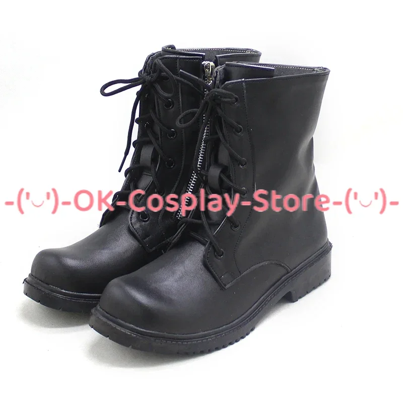 Kanae scarpe Cosplay stivali di carnevale di Halloween scarpe in pelle PU puntelli Cosplay Vtuber su misura