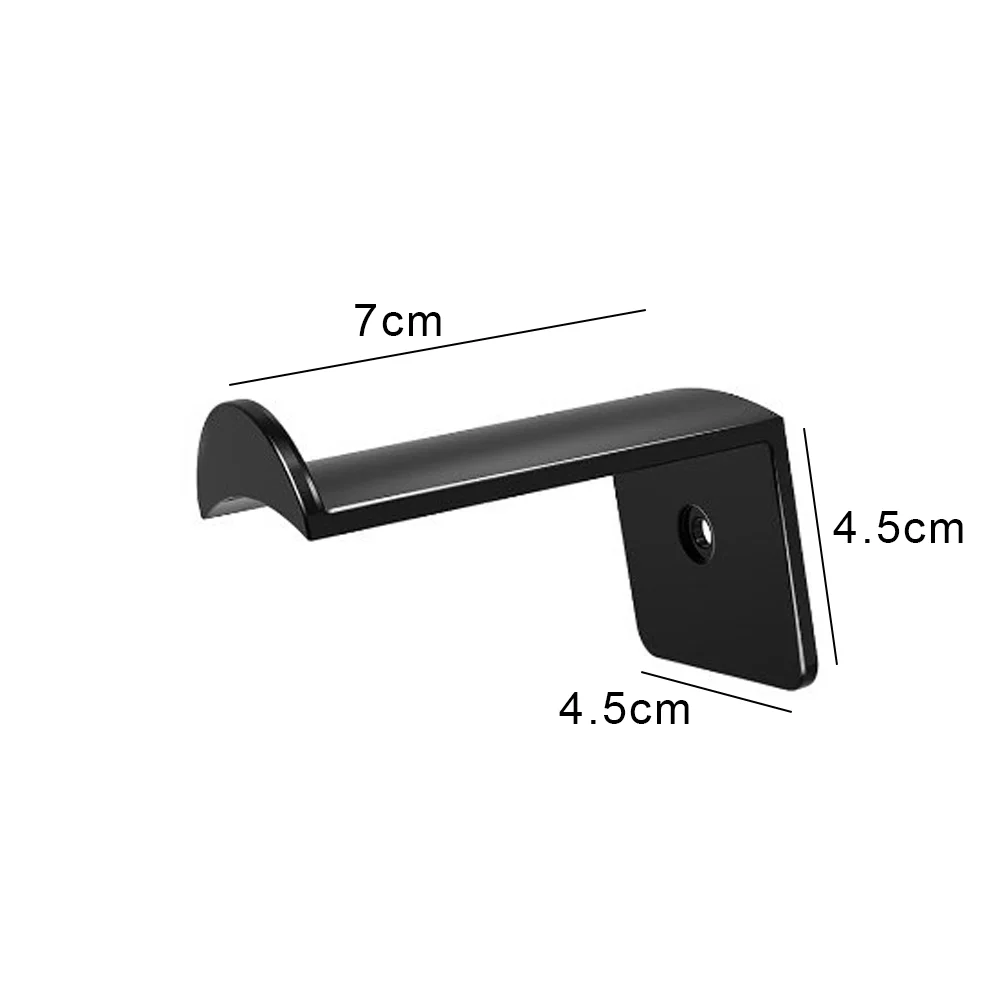 Hat Holder Hooks No Drill Wall Mount for Door Closet Bedroom Office 8 for Pack 16 for Pack Cap Storage Rack Black Plastic