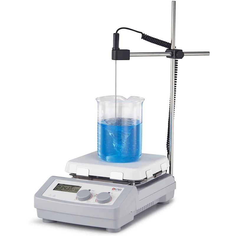 LCD CNC heated 7-inch square disk magnetic stirrer/set, MS7-H550-Pro, Glass ceramic disc surface, SW8010122111