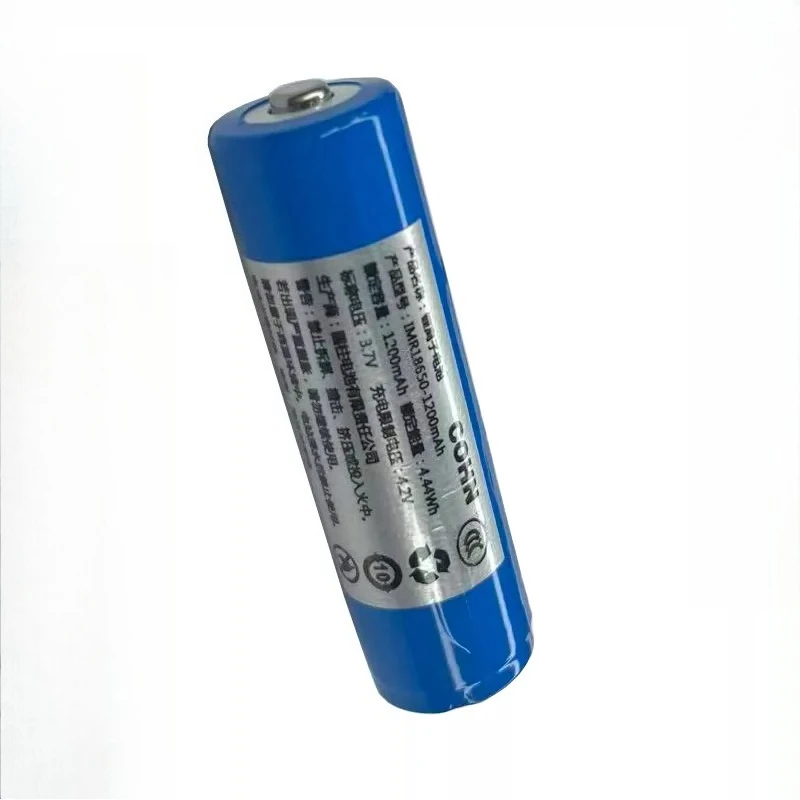 Imr18650-1200mah li-ion battery cohn wireless microphone battery Minimum order quantity: 10
