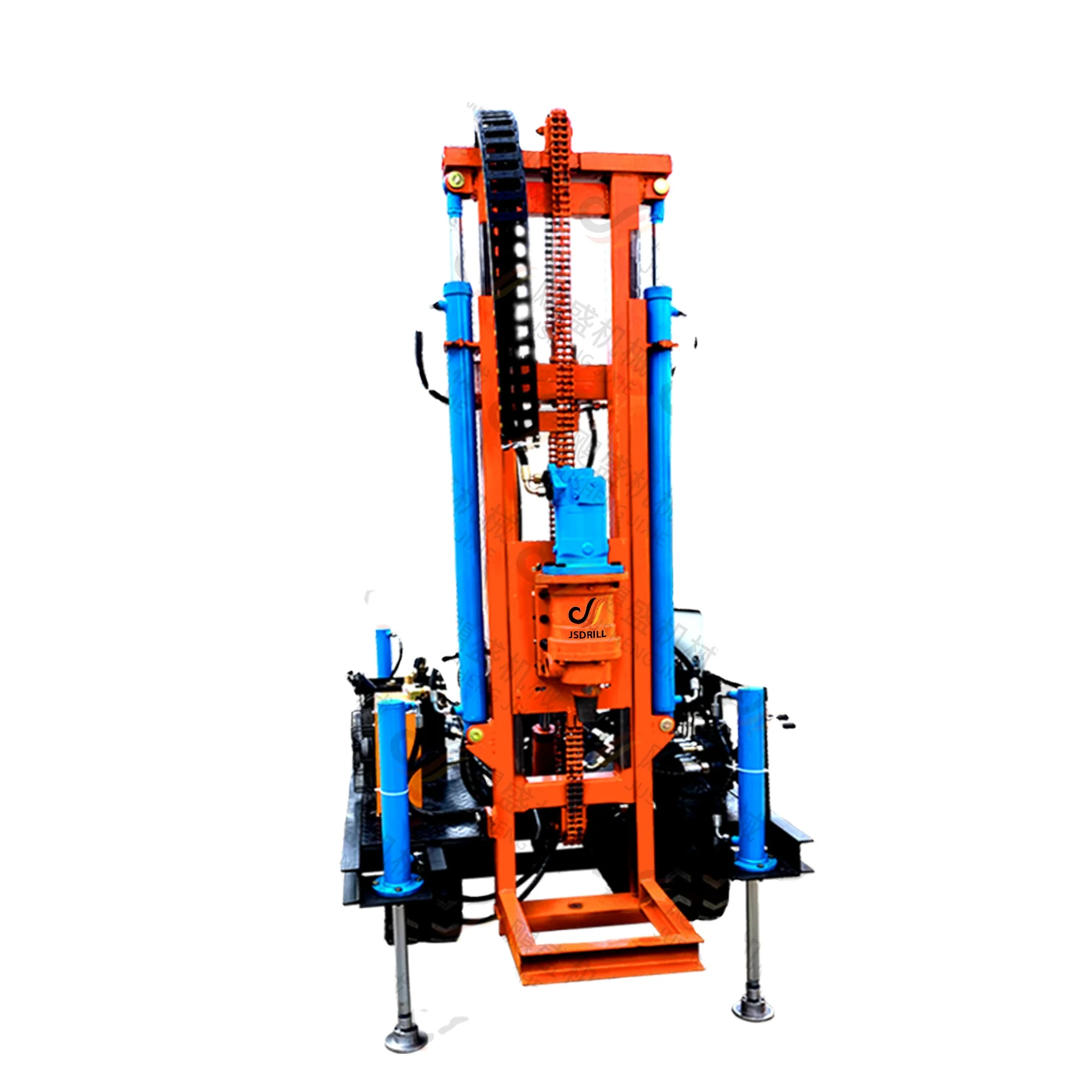 Mobile Drilling Rig Drilling , JSD-260 Electric Down-the-hole Drill Rig For Sale,drilling Machines