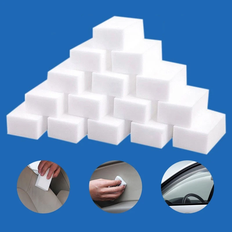 1/10/20/50/100Pcs Melamine Sponge Magic Sponge Eraser 10x6x2cm White Cleaning Sponges Cleaner For Kitchen Bathroom Accessories