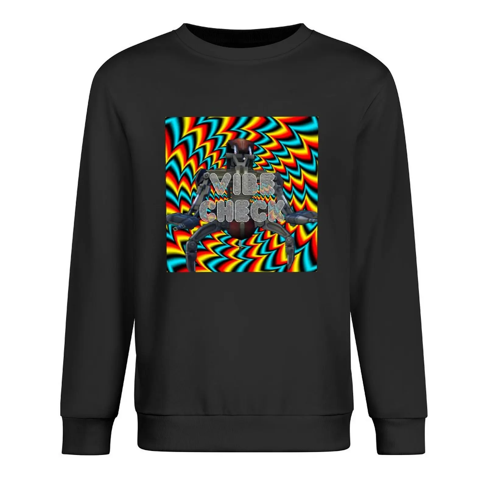 

Vibe Check - Droideka 2 Pullover korean style clothes anime clothes clothes for men men men sweatshirt