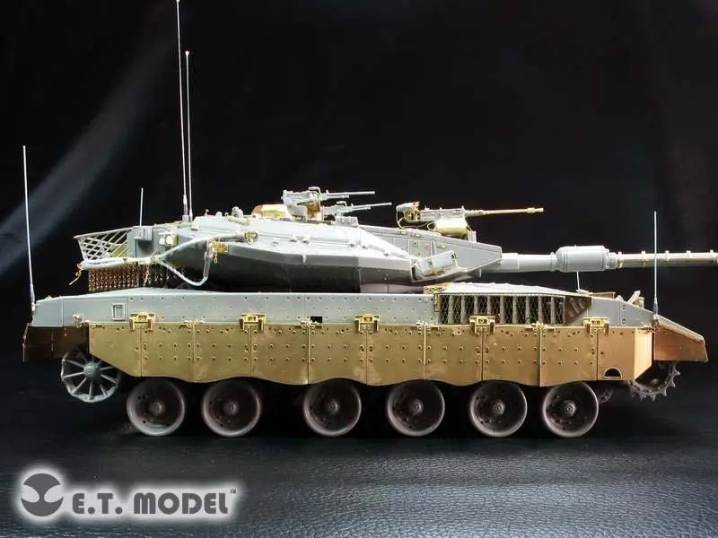 ET Model-faldas laterales de tirantes E35-163, faldones de Merkava Mk.3D