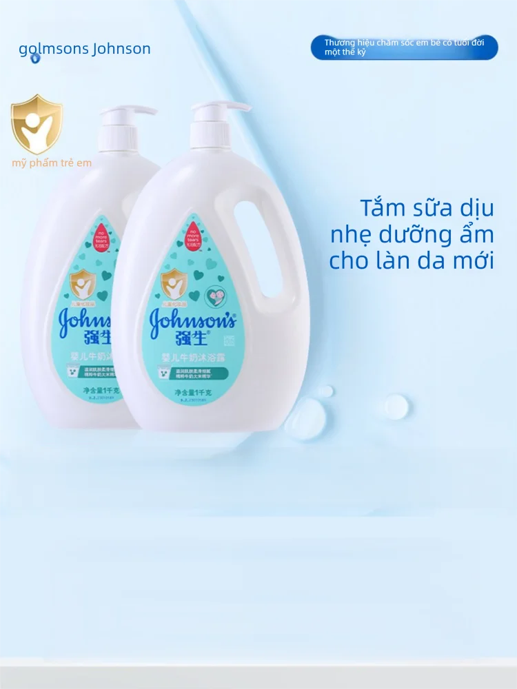 Johnsons | Sữa Tắm Dành Cho Bé Làm Sạch Và Dưỡng Ẩm Nhẹ Nhàng