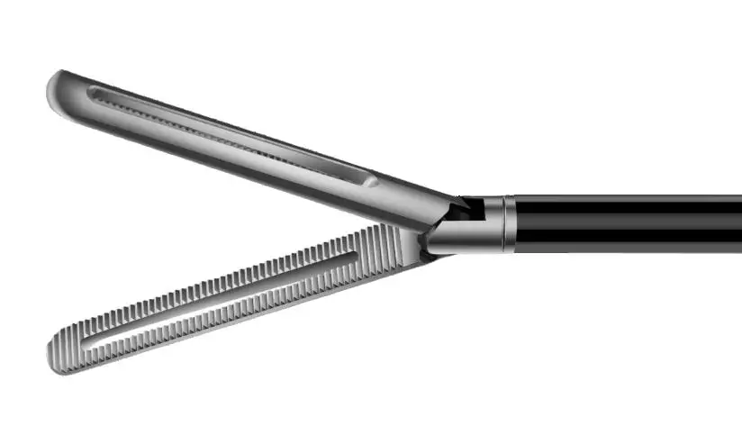 SUODE Reusable Manual Laparoscopic Grab Forceps Anatomical Forceps Noninvasive Surgery Claw Instrument Non-Locking Handle 5X33