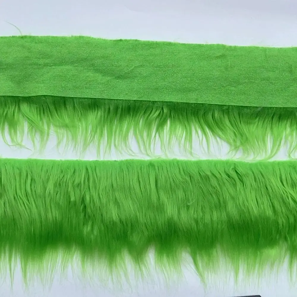 صياغة المواد DIY فو الفراء الشريط رقيق لينة التشذيب النسيج كوتابل قابل للغسل عيد الميلاد حزب الدعائم هالوين زي