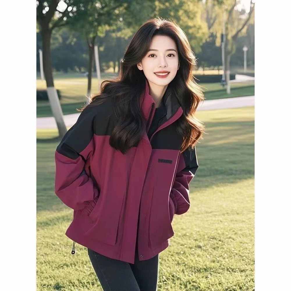 سترات راكبي الدراجات النارية سترة نسائية رقيقة للخريف ميلارد متدرجة مطوي مضغوطة احترافية أنيقة ورشيقة مجسمة للهالوين #3