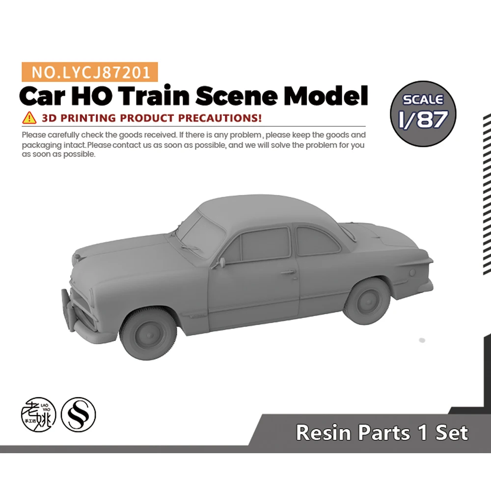 

Pre-sale 7! Yao's Studio LYCJ87201 1/87 Car Ho Train Scene Model 1set