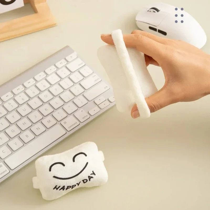 Kawaii Expression Mouse Pad Wrist Rest Cute Pillow Support Comfortable Mat Anti Slip Reduce Fatigue Anti-wear Wrist Protector