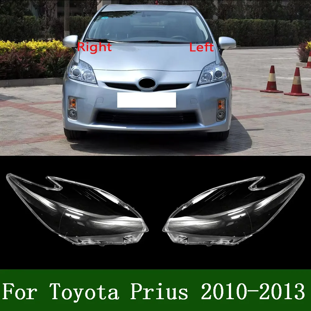 

For Toyota Prius 2010 2011-2013 (Low) Front Headlight Shell Headlamp Cover Headlight Cover Plexiglass Replace Original Lampshade
