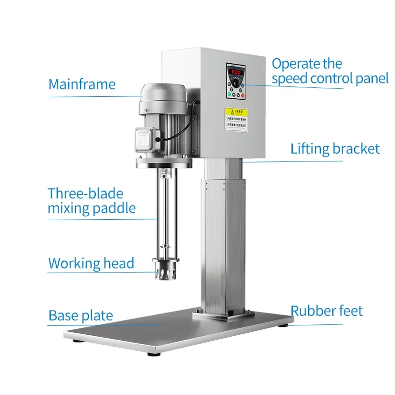 10L 50L 100L 180L Electric Lifting Emulsifier Shampoo Paints Cream Cosmetic High Shear Mixer Homogenizer Mixer Emulsifier
