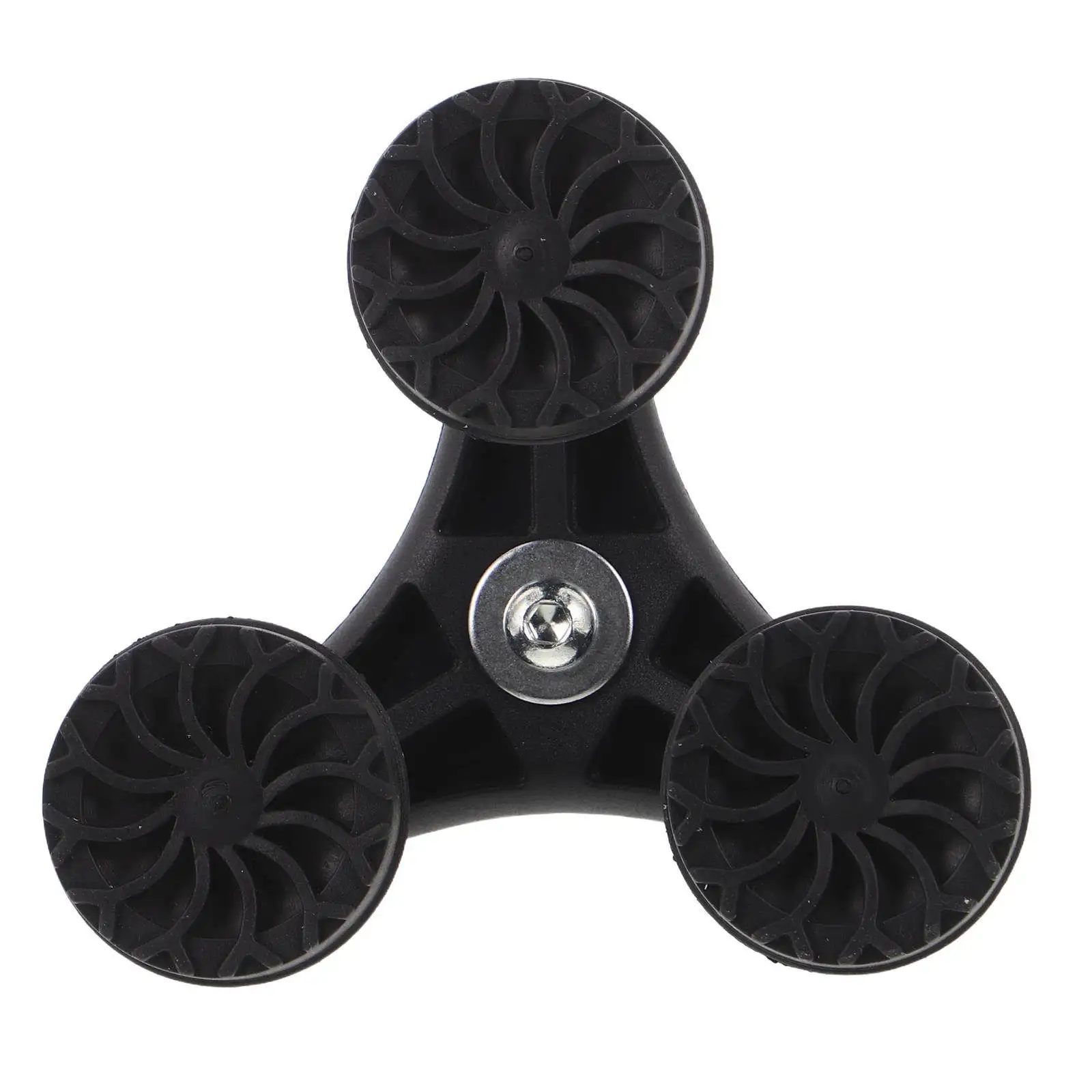 

Walking Cane Tripod Foot Replacement Shock Absorbing Self Standing 3 Prong Tip Non Slip Stable Cane Accessories for Elderly