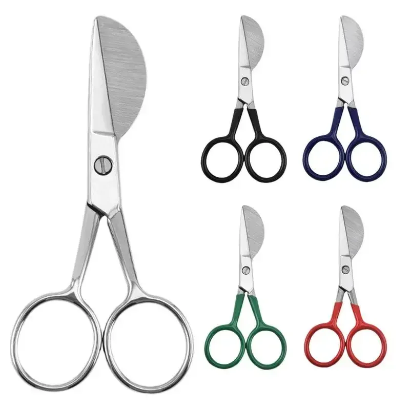 1Pc Sharp Carpet Trimmer Duckbill Applique Stainless Steel Scissors Multi-Function Fabric Yarn Wool Sewing Embroidery Tool