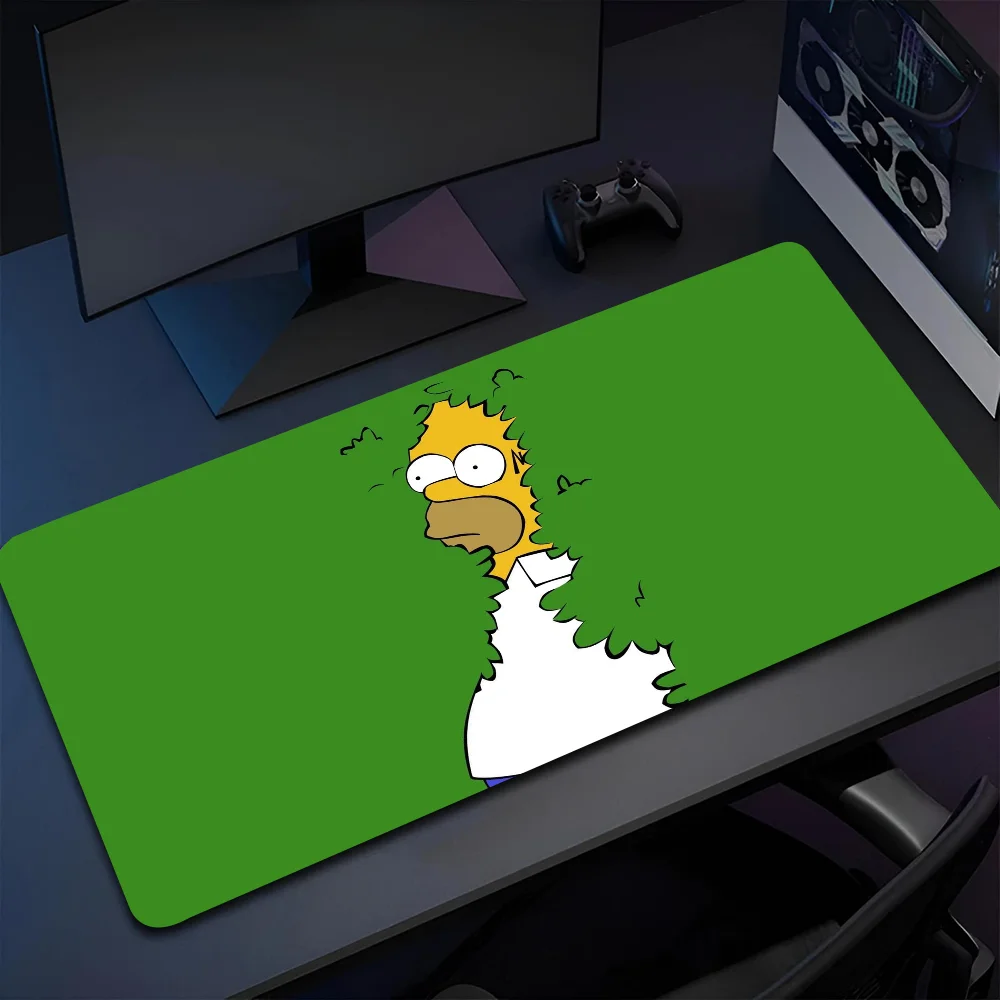 Non-slip Mouse Pad The S-Simpsons Suitable For Office Computers Laptops E-sports Game Desk Mats XXL Keyboard