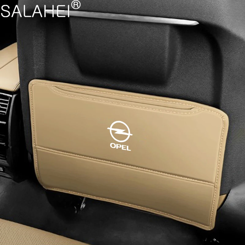 جلد جديد مقعد السيارة مكافحة ركلة وسادة واقية أغطية جلد لأوبل فوكسهول OPC ADAM إنسيجنيا انتارا كورسا J D H كاديت GT