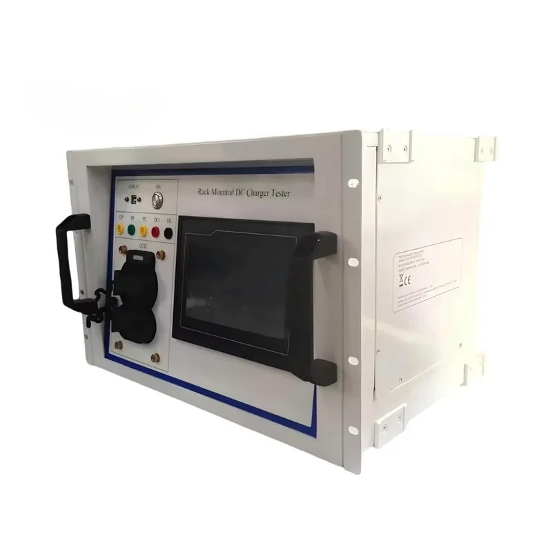 CCS2 EV Charger Tester & EU Standard Simulator - Professional Rack-Mounted Testing Equipment for Charging Piles