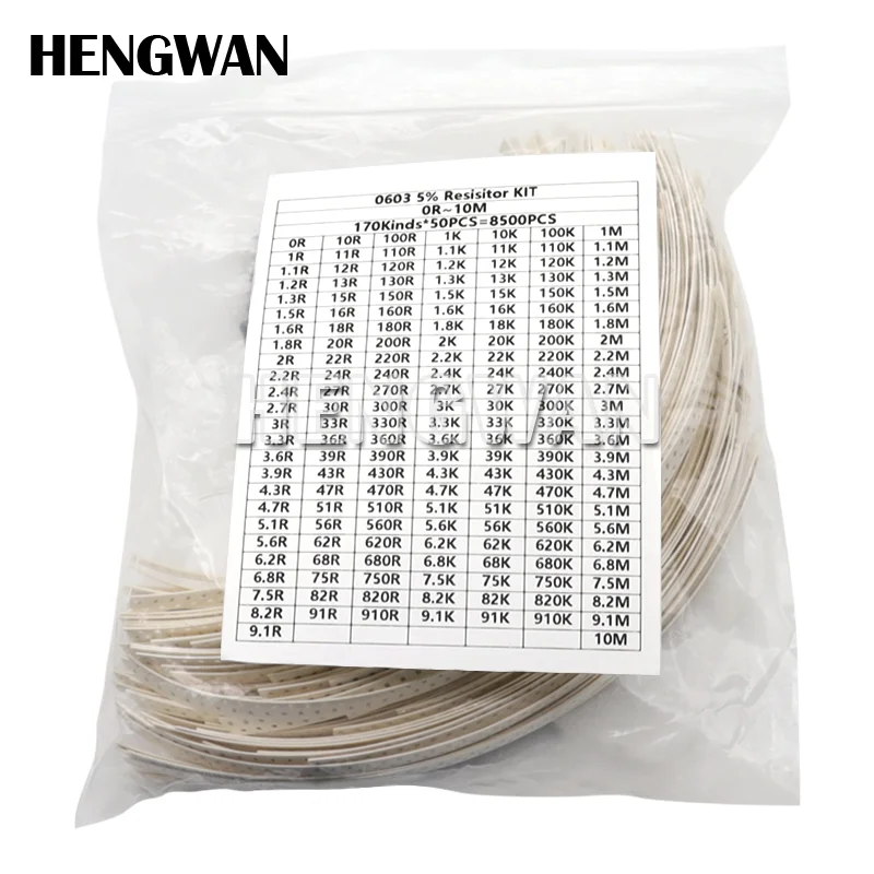 5% 170Values 0402 0…