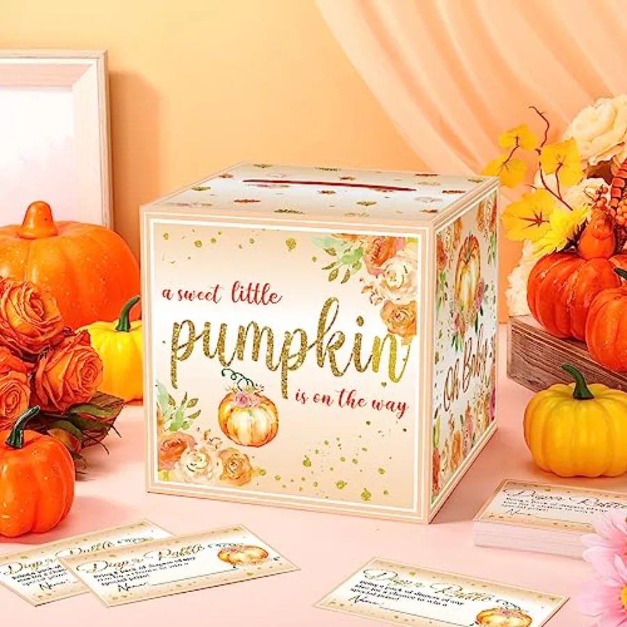 51 قطعة من تذاكر السحب للحفاضات مع صندوق كرتوني لتزيين حفلات استقبال المولود الجديد صندوق حامل لحفلات السحب للفتيات والأولاد