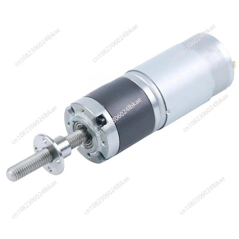 DC geared motor 12v micro motor M8 threaded screw shaft small motor