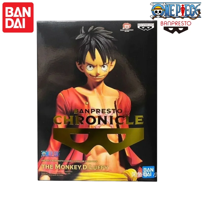 In Stock Bandai Banpresto Original One Piece Master Stars Piece Monkey D Luffy Doll Brand New Boxed Anime Characters Model