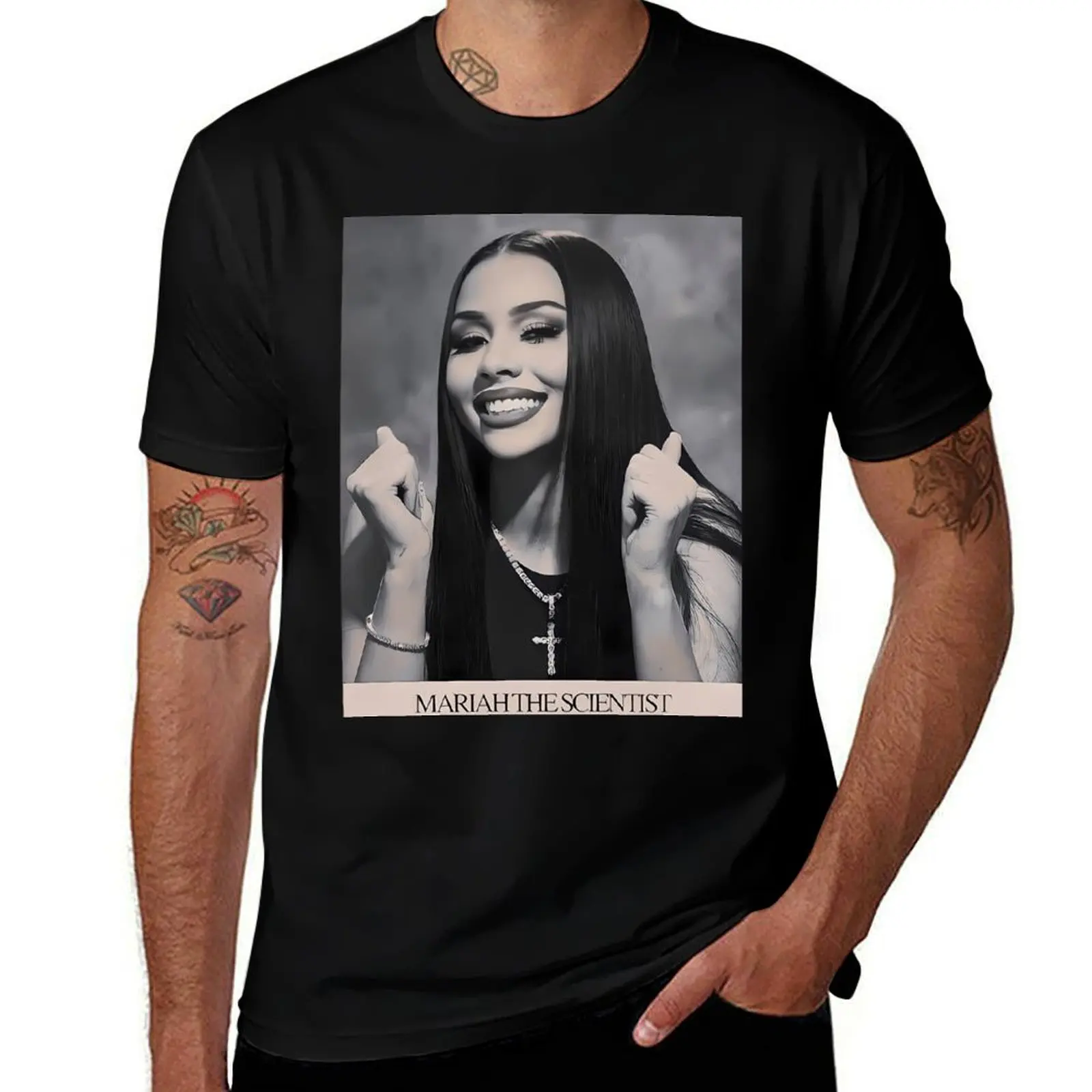 Retro Mariah The Scientist T-Shirt cotton t shirts high quality T-Shirt
