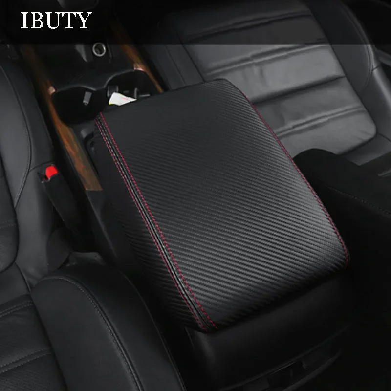 

For Honda CRV 2022 2021 2019 Leather Car Armrest Box Cover Center Console Organizer Protection Case Sticker Interior Accessories