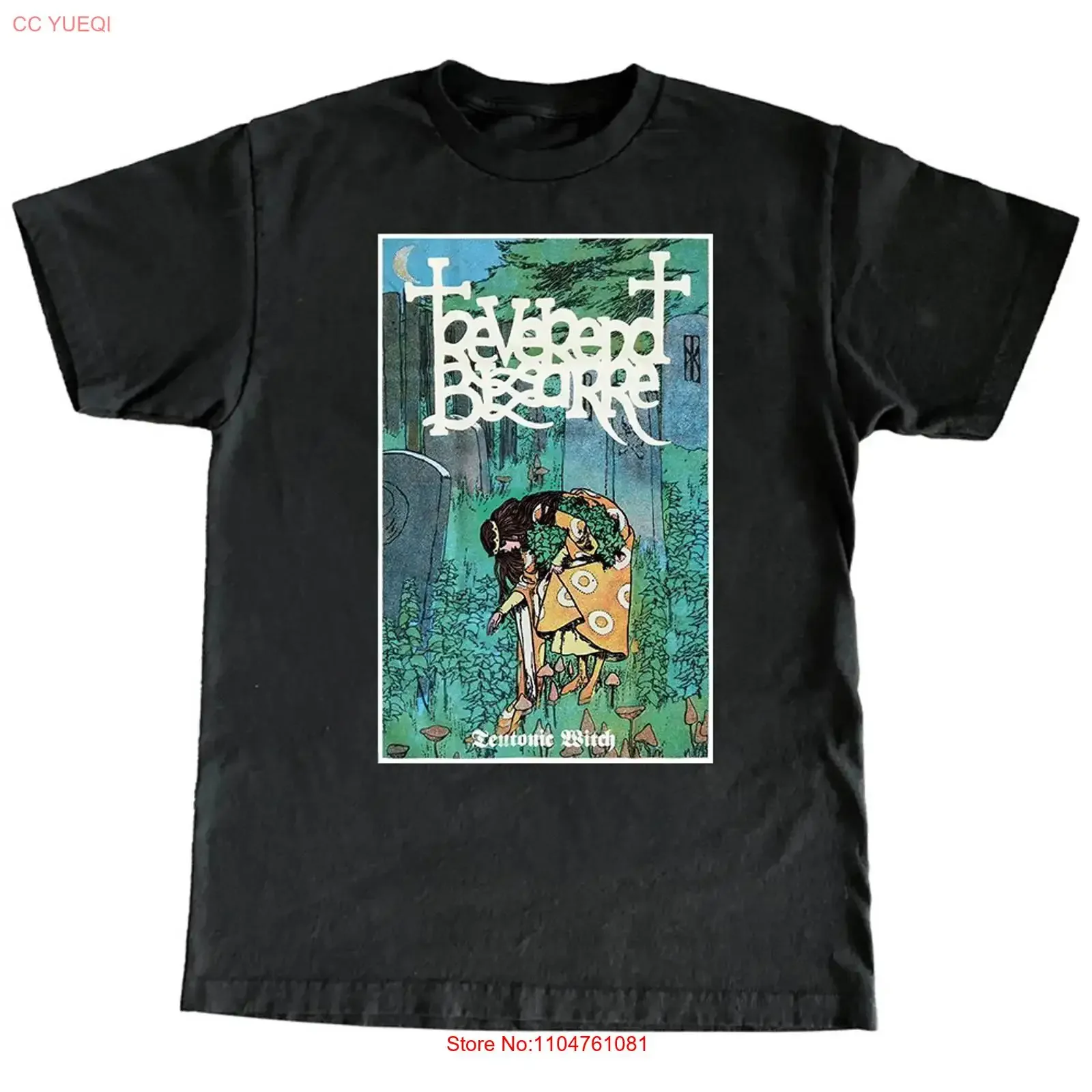 New REVEREND BIZARRE For Fans S 5XL T Shirt 9D515 vintage Washed streetwear designer clothes Comfortable Breathable Unisex