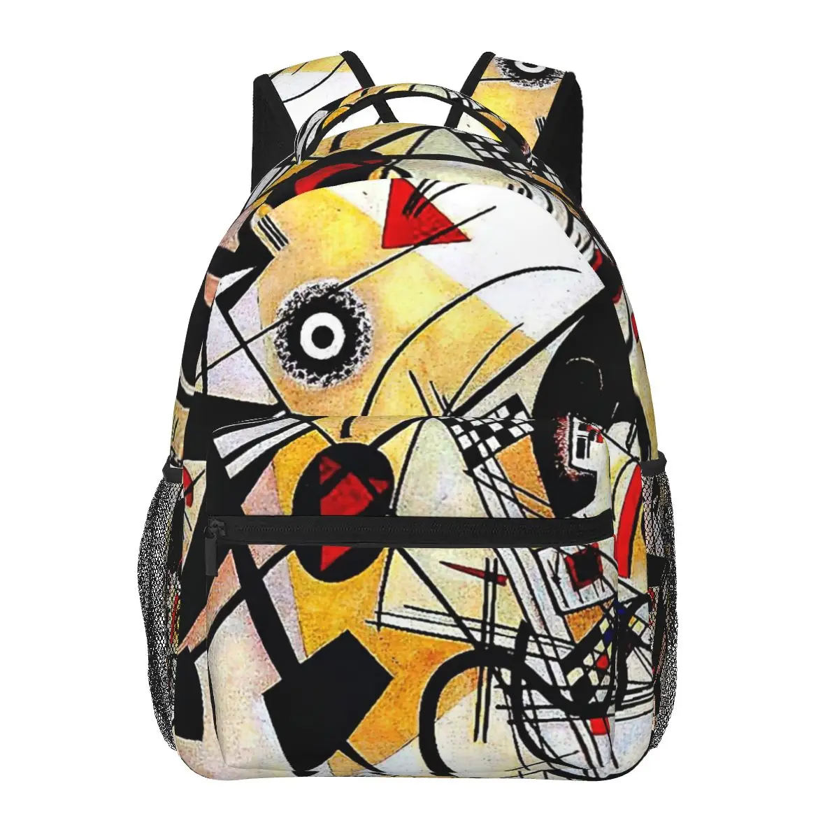 Kandinsky - Throughgoing Line Backpack for Girls Boys Travel RucksackBackpacks for Teenage school bag