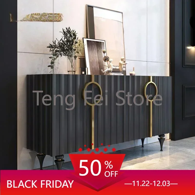 

Large Storage Kitchen Cabinet Sideboards Drawers Living Room Modern Luxury Dining Cupboard Highend Hallway Armarios Furniture WK