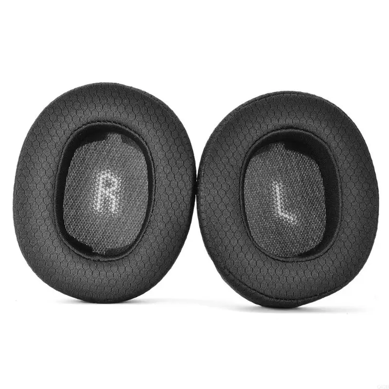 

G6DD Earmuffs Ear Sponge Sleeve Leather Earmuffs Replacement Earpad Cushion Earphone Holster for JBL-E55BT Earphone