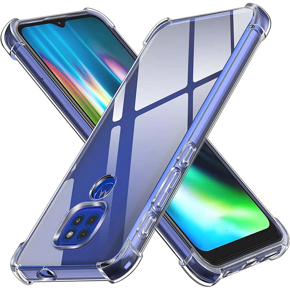 Прозрачный чехол для Moto E7 Plus E7i Power E6s 2020 толстый противоударный мягкий силиконовый чехол для телефона Motorola E40 E30 E32 E32s E22 E22i
