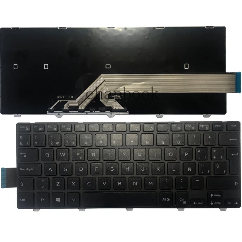 

Клавиатура с испанской раскладкой для DELL Inspiron 14-3000 3443 3451 3458 3468 3445 3442