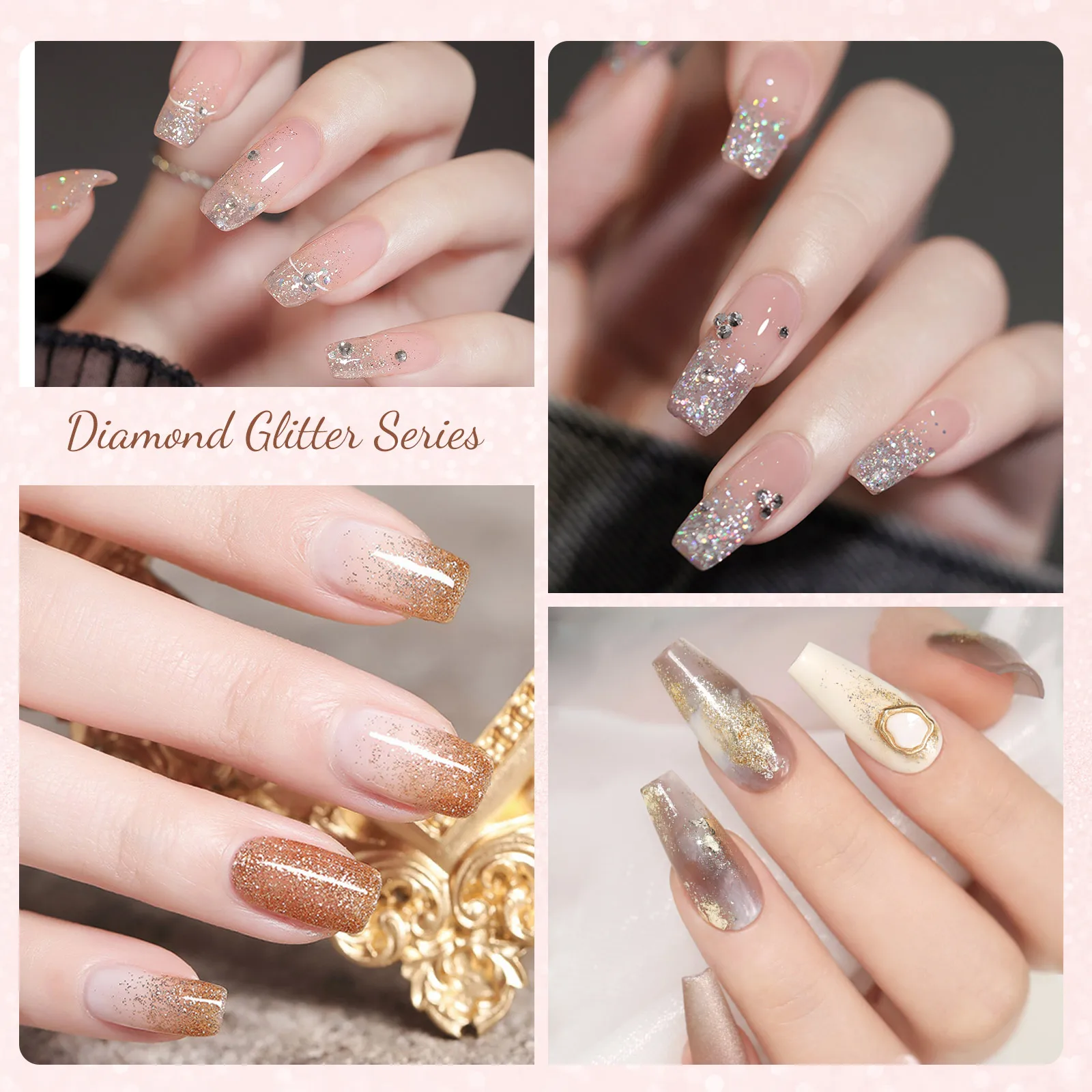 CANNI 9ml Cat Eye Gel Polish Kit Glitzer Magnetisches Nagelgel UV LED Soak-Off HEMA-frei TPO-frei Langanhaltend Diamant-Glanz-Gel – Detail 10