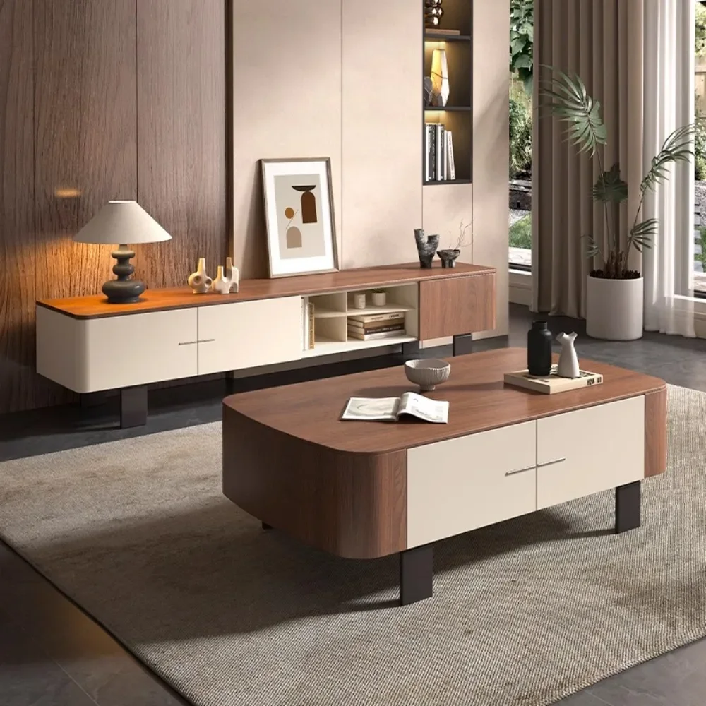 

Standing Luxury Modern Tv Stand Cabinet Home Storage Design Sideboards Mueble Tv Vertical Shelf Minimalist Living Room Furniture