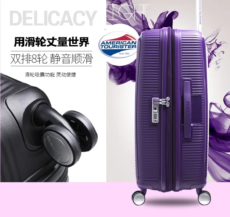 F-61 A-159 Wheel AmericanTourister AO8 Trolley Case Accessories Universal Mute Wheel Luggage Replacement Part for Suitcase