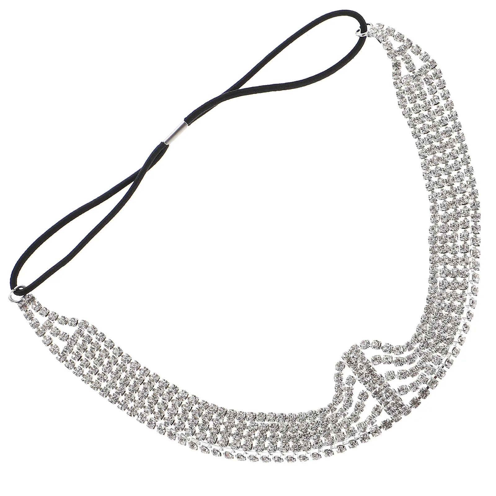 

Устойчивая и удобная свадебная цепочка для волос со стразами для женщин и девушек, элегантный аксессуар для невесты, головной убор для помолвки