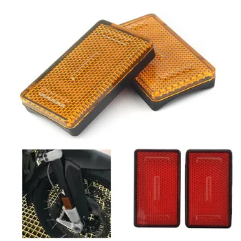 Réflecteurs de fourche réfléchissants en plastique ABS, accessoire de moto pour BMW K1200RS K1200GT R1200RT R1200GS R1200R
