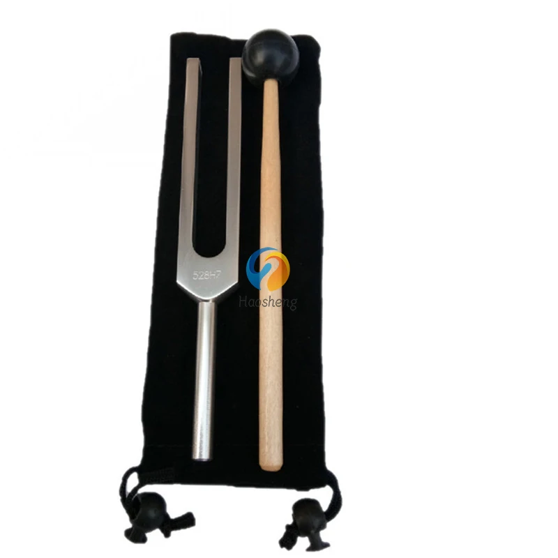 MI528 Tuning Fork 528HZ Yoga Gifts Percussion Hammer