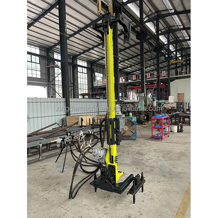 Hot Sale Mini Mining Pneumatic Rock Drill Machine 35m Portable Blasting Hole Dth Drilling Rig