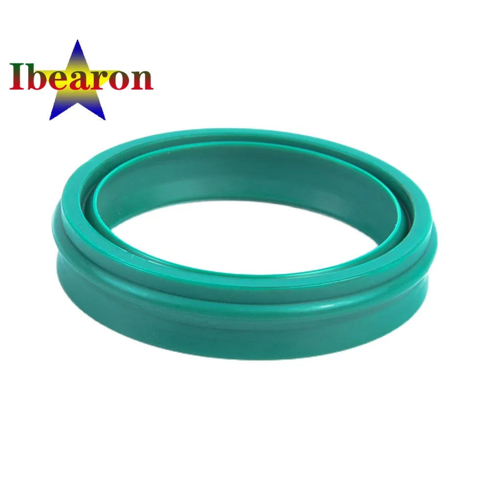 2PCS ID 22~63mm EU Type Seals for Cylinder Piston Rod Pneumatic TPU(polyurethane) Dust-proof Fixed function