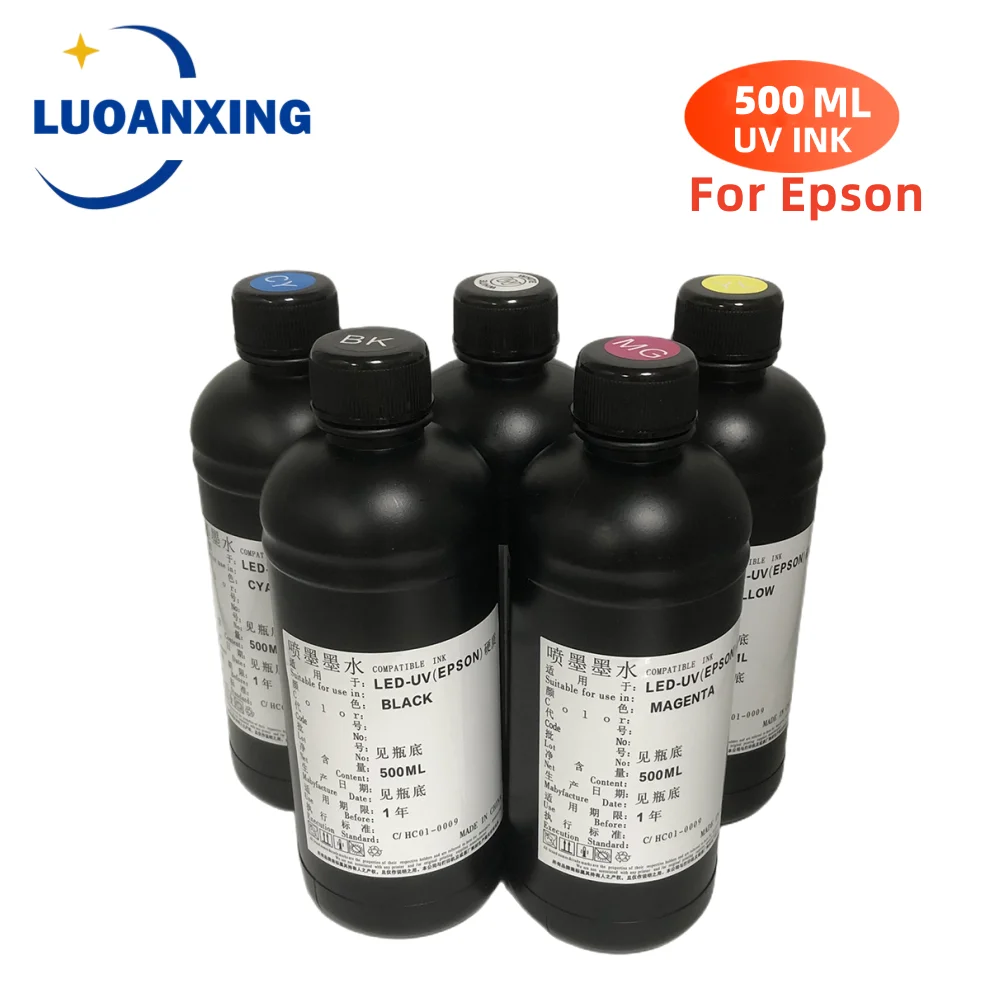 Tinta الأشعة فوق البنفسجية الفقرة epson, 250 مللي, 500 مللي., الفقرة ite90 r2000 r1900 t50 l805 l800 l1800 e dx4 dx5 dx6 dx7 tx800 xp600.I3200-U1/4720/Ricoh