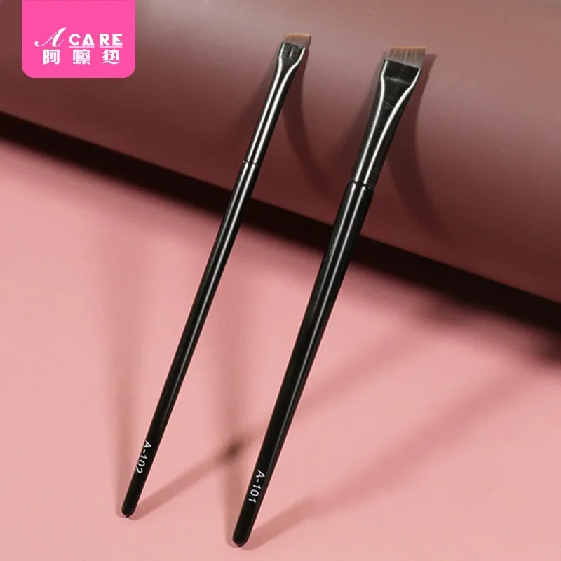 

DX01/Eyeliner Brush/B1PQ3-Easy to Use Flathead Blade Brush Thin Thin Angle Eyebrow Brush Outline Eyeliner Female Makeup