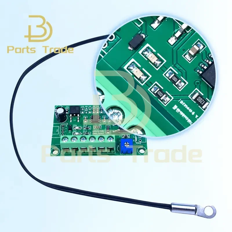 DC 12V 24V 4A Fan Temperature Control Module PWM Thermostat Speed Governor for Chassis Fan with 2 3 4 Wire Cable Regulation