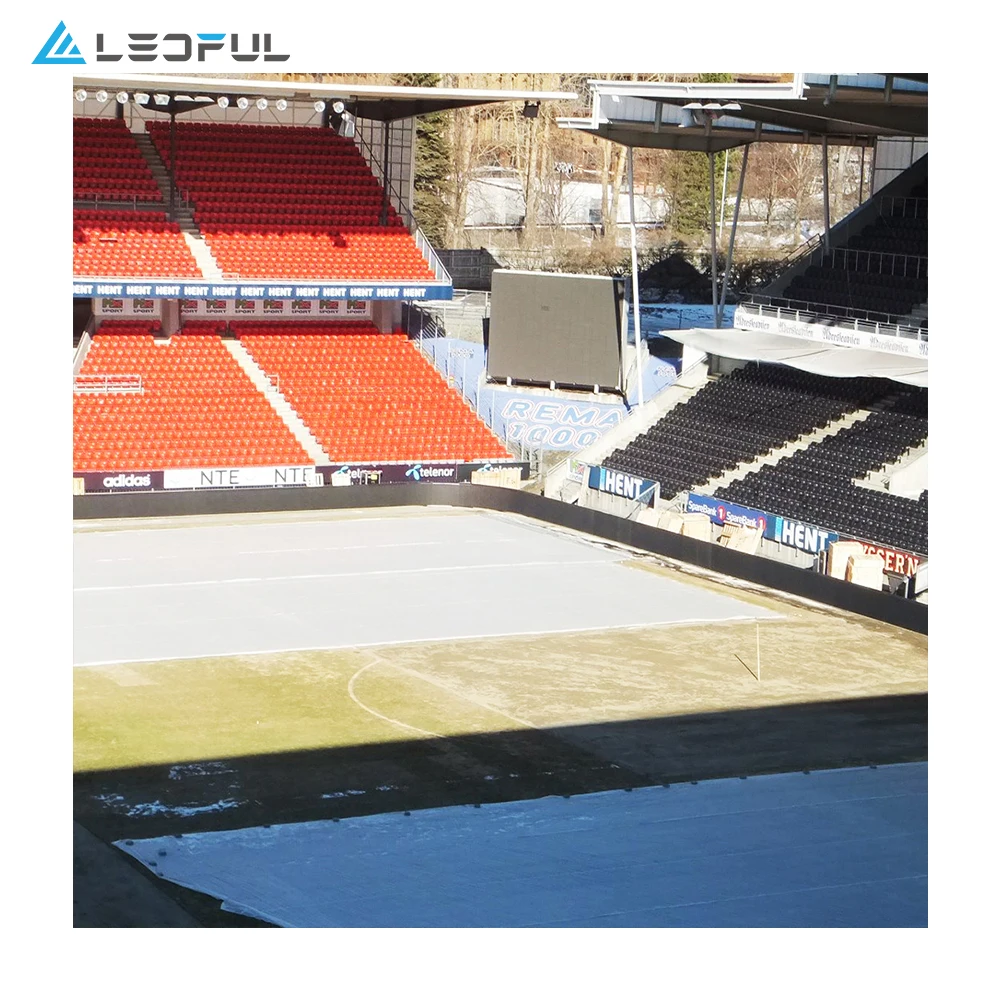 Outdoor Screen Advertising Soccer Field P10 Stadium Ribbon LED Display Screen For Sport Field